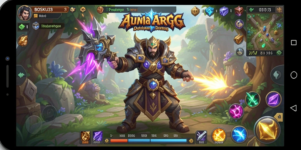 Gameplay seru dengan grafis yang menakjubkan di BOSKU33.