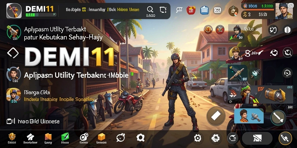 Tampilan antarmuka aplikasi DEMI11 yang user-friendly dan intuitif.