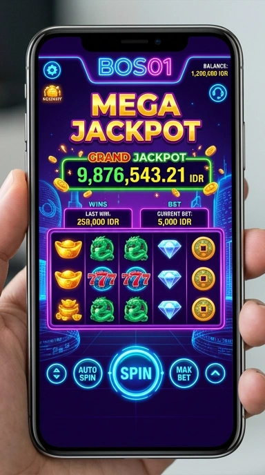 Screenshot proses unduh aplikasi di bos01 yang cepat dan efisien.